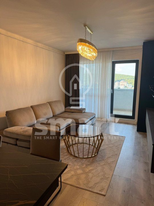 Apartament 3 camere 73 mp finisat/mobilat Wings Zorilor