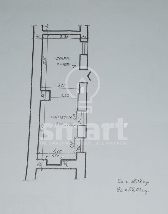 Spatiu Comercial 38 mp Bulevardul Eroilor