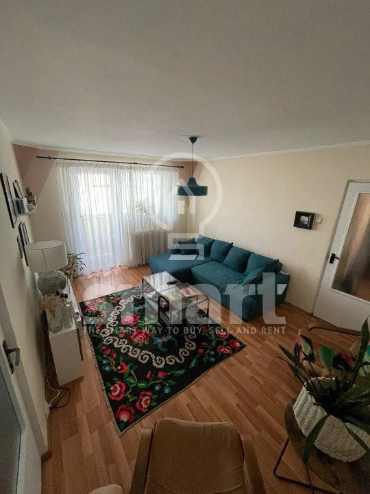 Apartament 3 camere mobilat/utilat Manastur zona Big