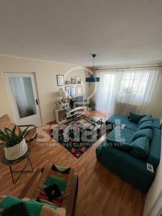 Apartament 3 camere mobilat/utilat Manastur zona Big