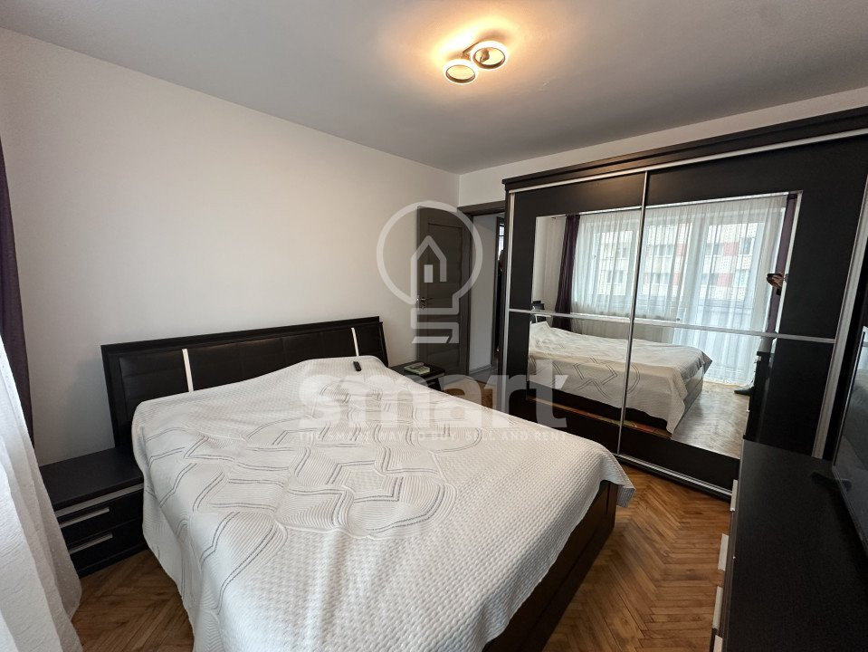 Apartament 3 camere cu parcare FINISAT/MOBILAT Grigorescu