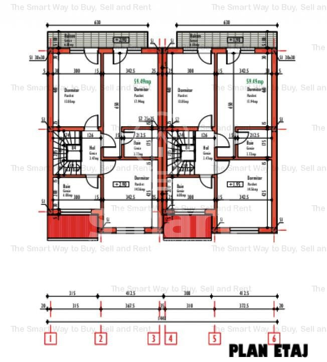 Casa noua cu 4 camere în Gruia