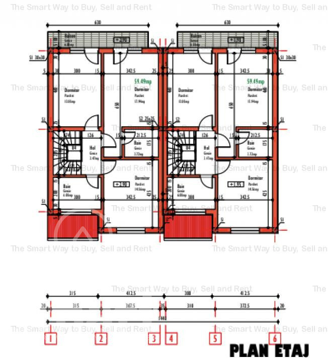 Casa noua cu 4 camere în Gruia