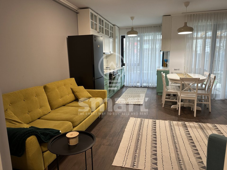 Apartament 2 camere 58mp+ gradina/terasa Buna Ziua