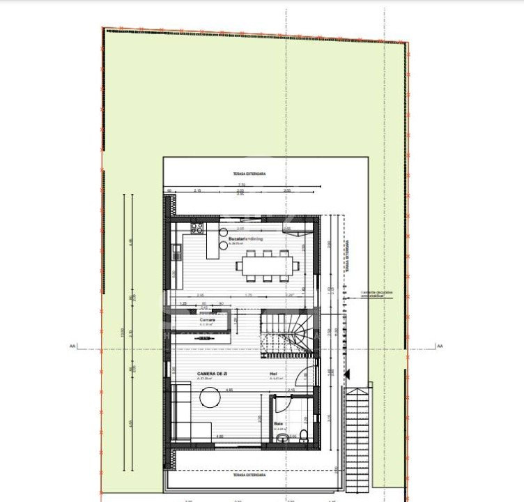 Casa individuala cu garaj Iris Voronet