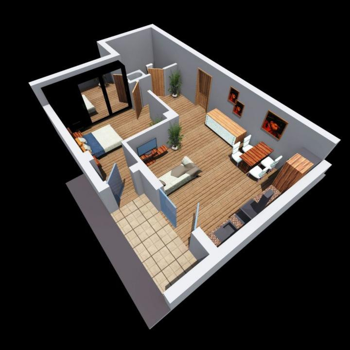 Apartament 2 camere bloc nou Dambul Rotund