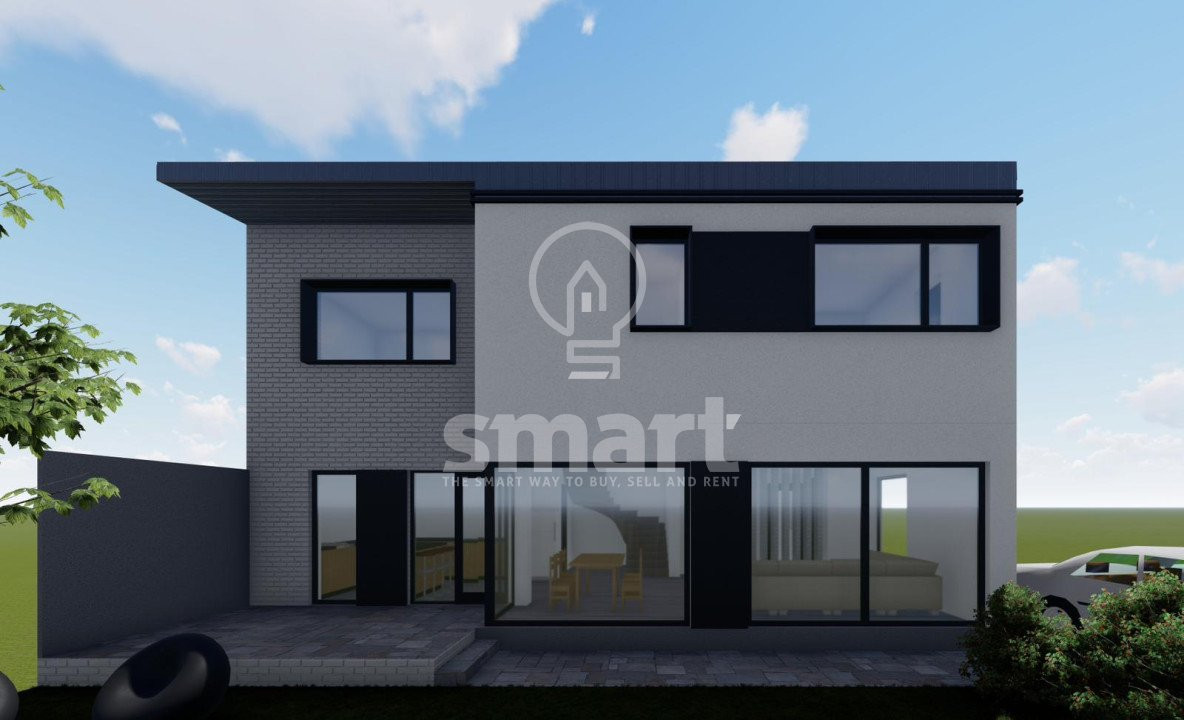 Duplex modern 158 mp plus 300 curte