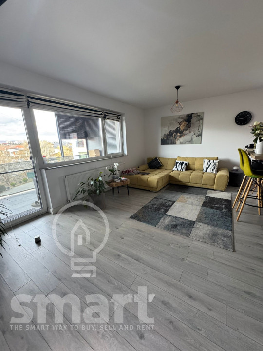 Apartament 2 camere 59mp+terasa Borhanci