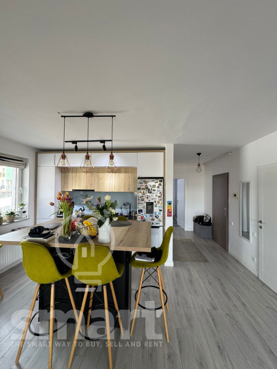 Apartament 2 camere 59mp+terasa Borhanci
