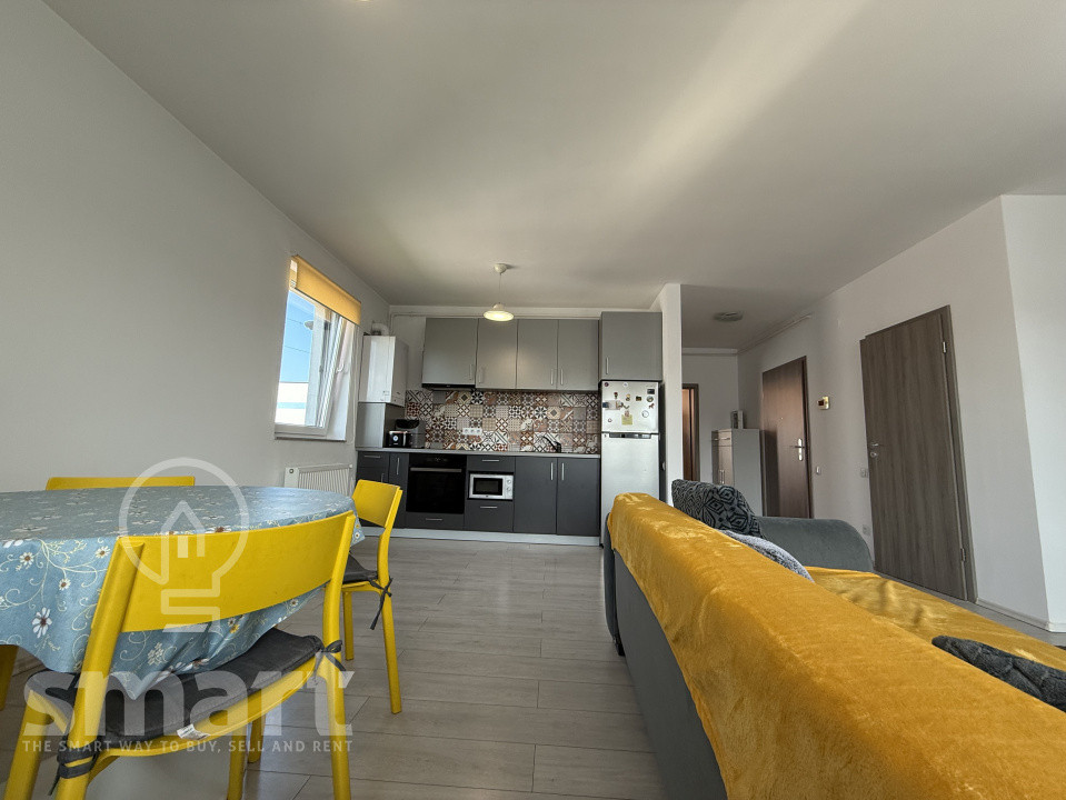 Apartament 2 camere 59mp+terasa Borhanci
