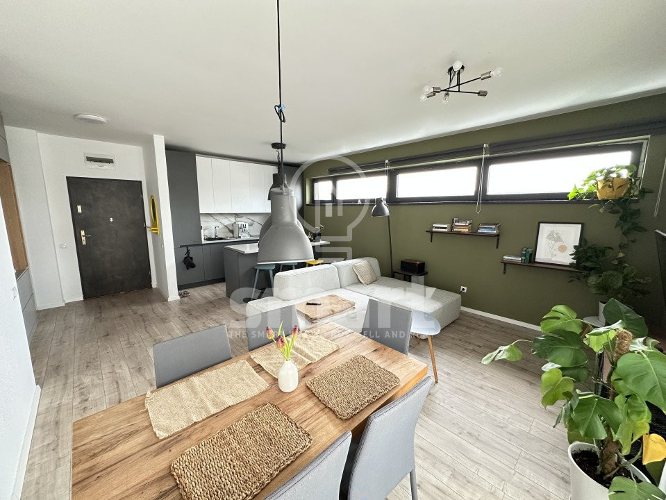 Apartment 3 camere Borhanci cu terasa si garaj