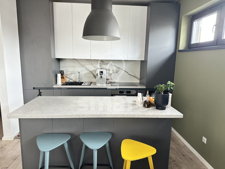 Apartment 3 camere Borhanci cu terasa si garaj