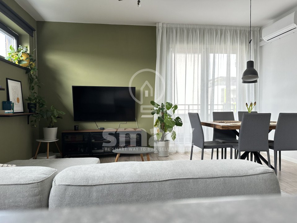 Apartment 3 camere Borhanci cu terasa si garaj