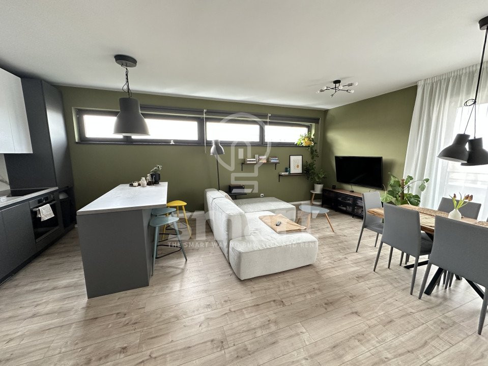 Apartment 3 camere Borhanci cu terasa si garaj