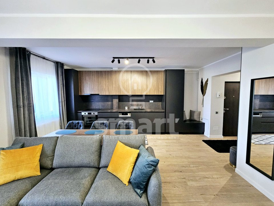 Apartament 3 camere mobilat, utilat , Floresti zona Terra