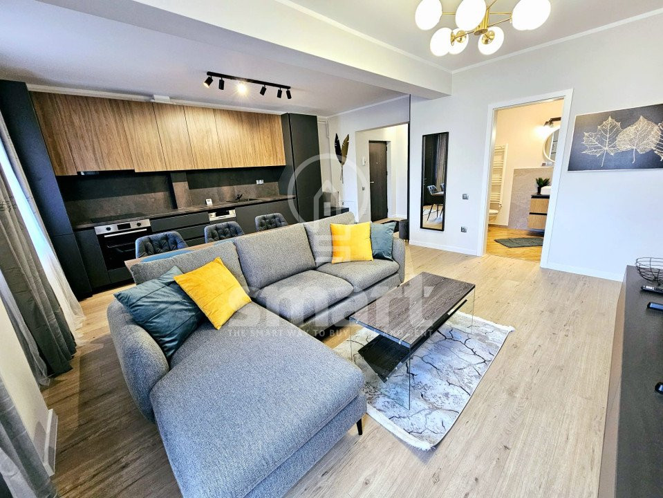 Apartament 3 camere mobilat, utilat , Floresti zona Terra