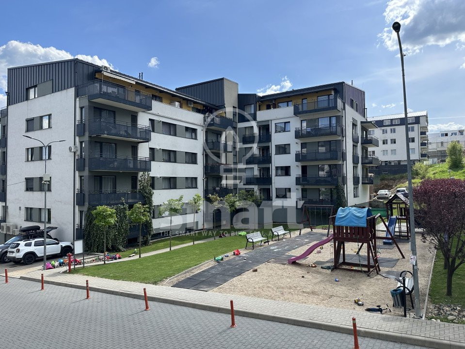 Apartament 3 camere cu Tavan înalt, terasă cu vedere spre natură Donath Park