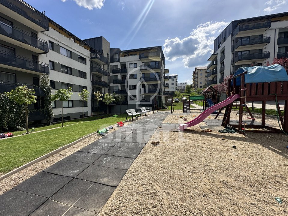 Apartament 3 camere cu Tavan înalt, terasă cu vedere spre natură Donath Park