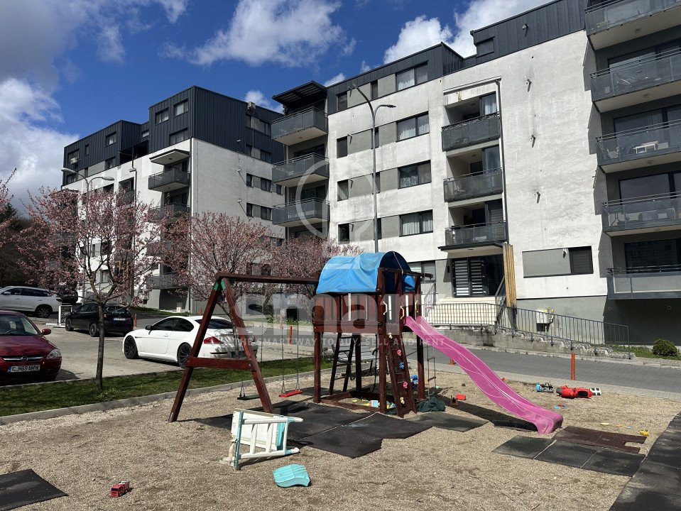 Apartament 3 camere cu Tavan înalt, terasă cu vedere spre natură Donath Park