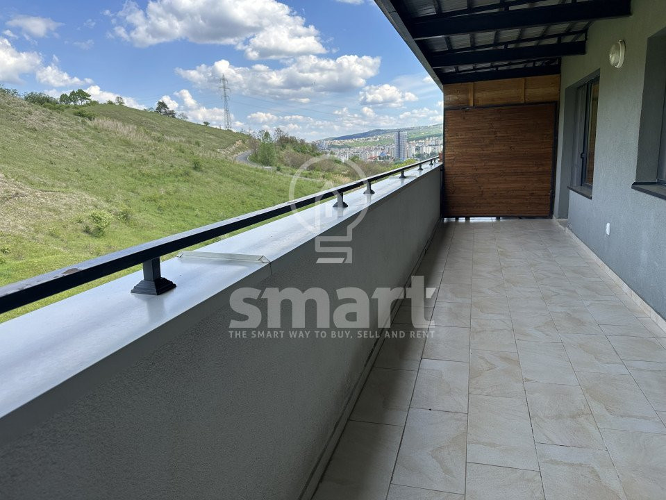Apartament 3 camere cu Tavan înalt, terasă cu vedere spre natură Donath Park