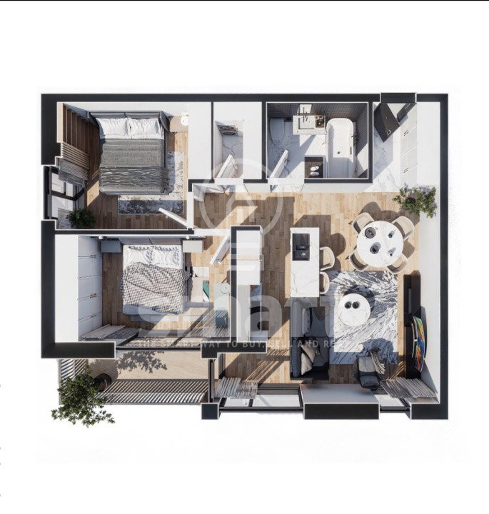 Apartament 2 camere BLOC NOU Baciu Cluj