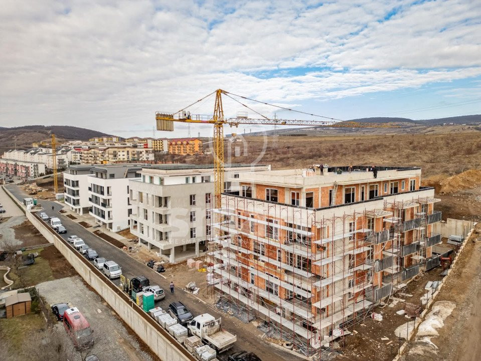 Apartament 2 camere BLOC NOU 52mp Baciu Cluj