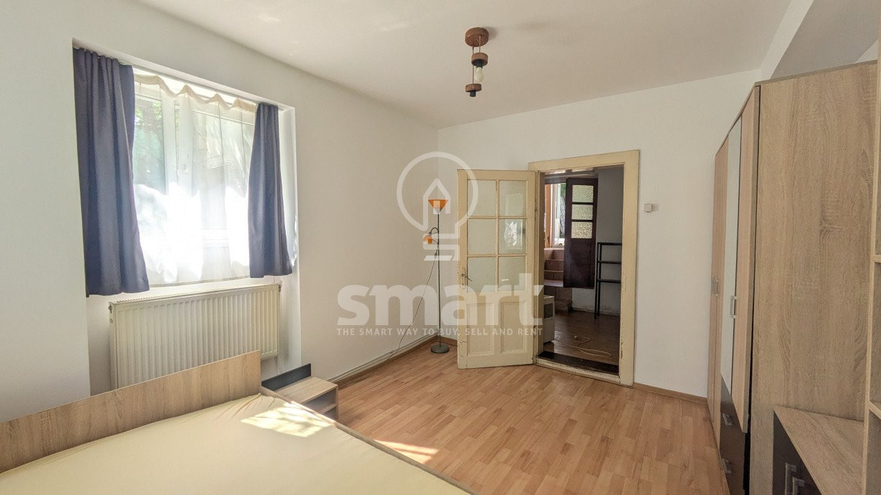 Garsonieră cu grădină proprie, zona centrală Cluj lângă The Office 0% COMISION