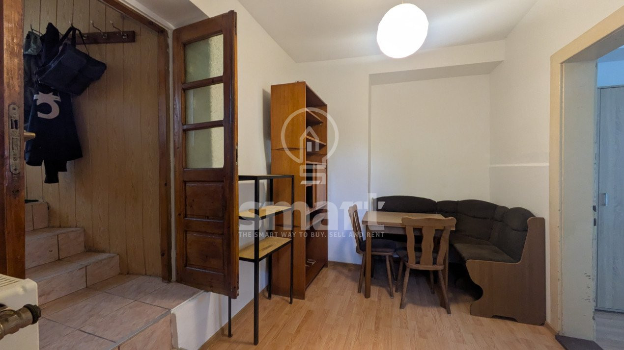Garsonieră cu grădină proprie, zona centrală Cluj lângă The Office 0% COMISION