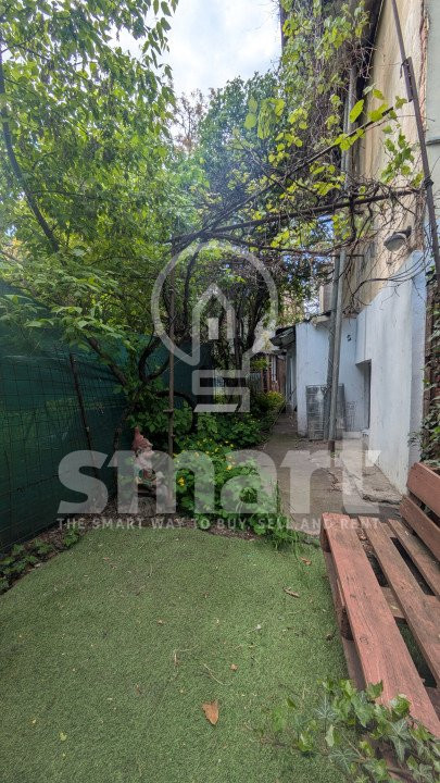 Garsonieră cu grădină proprie, zona centrală Cluj lângă The Office 0% COMISION