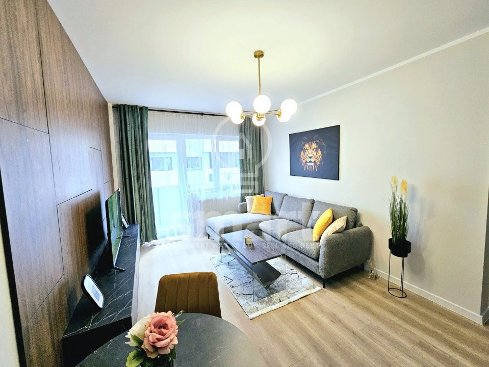 Apartament 2 camere, ultrafinisat, zona Terra, Floresti 