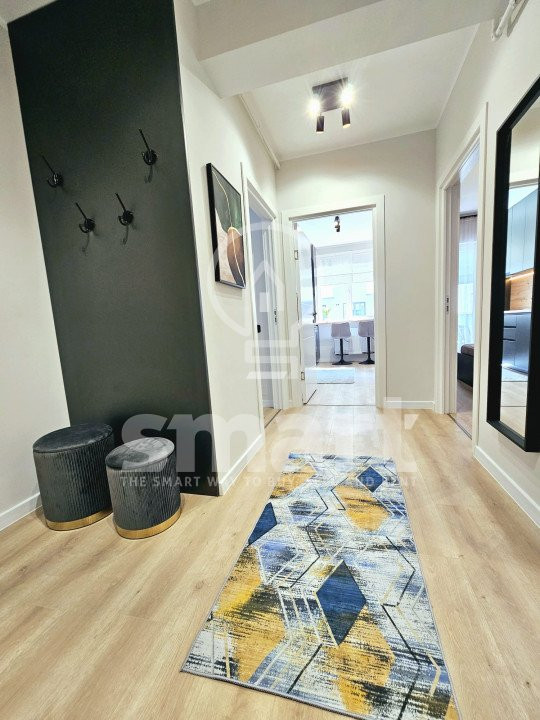 Apartament 2 camere, ultrafinisat, zona Terra, Floresti 