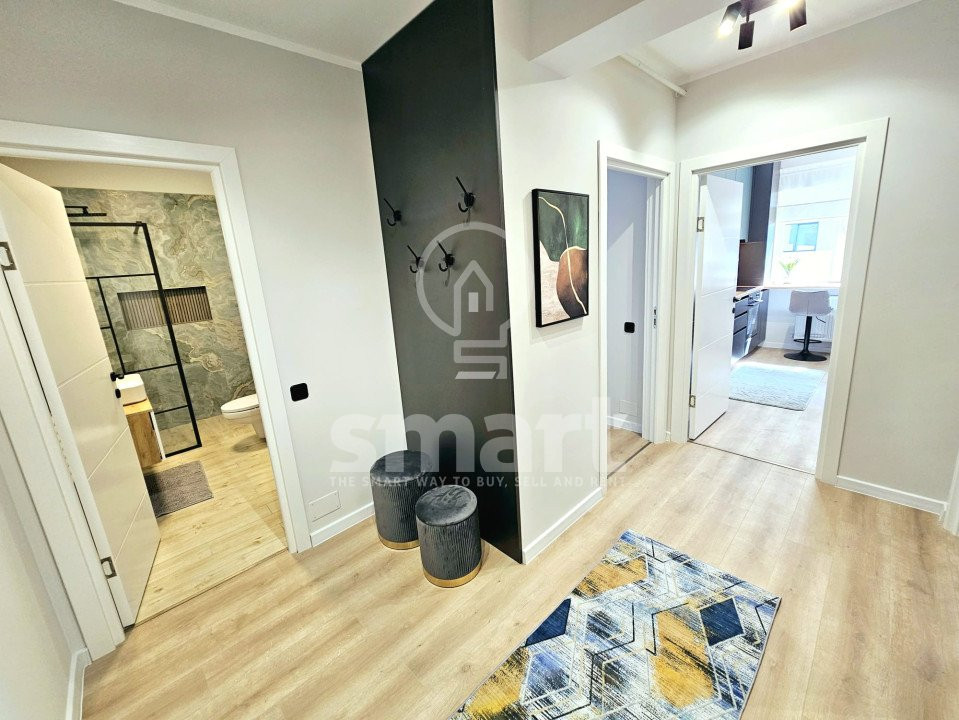 Apartament 2 camere, ultrafinisat, zona Terra, Floresti 