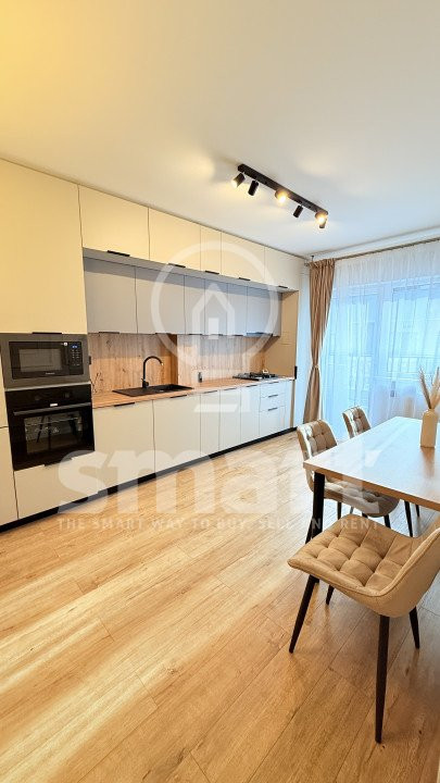 Apartament 2 camere, ultrafinisat, zona Terra, Floresti 