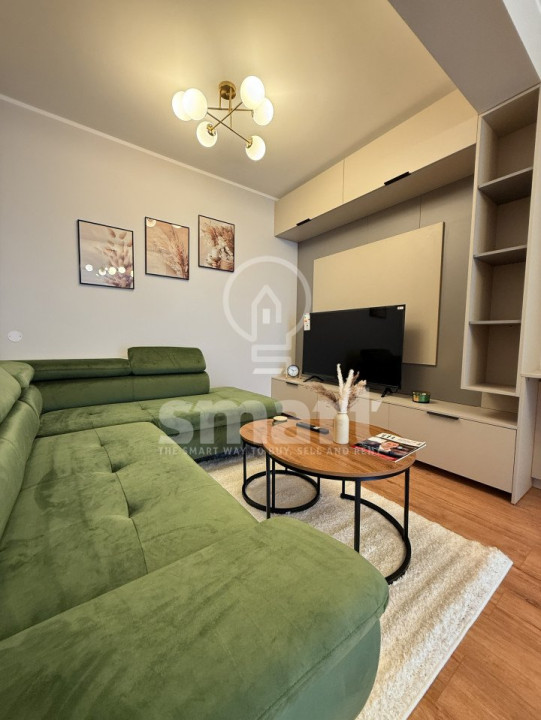 Apartament 2 camere, ultrafinisat, zona Terra, Floresti 