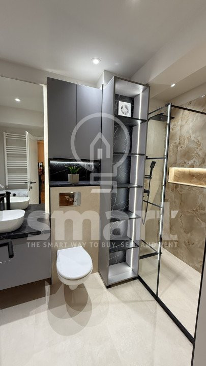 Apartament 2 camere, ultrafinisat, zona Terra, Floresti 