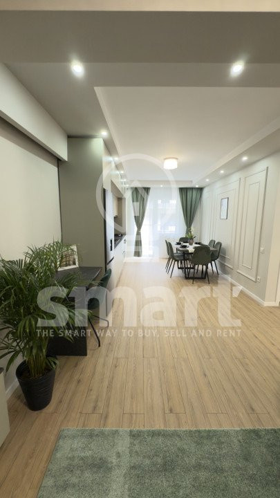 Apartament 2 camere, ultrafinisat, zona Terra, Floresti