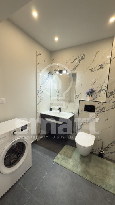 Apartament 2 camere, ultrafinisat, zona Terra, Floresti