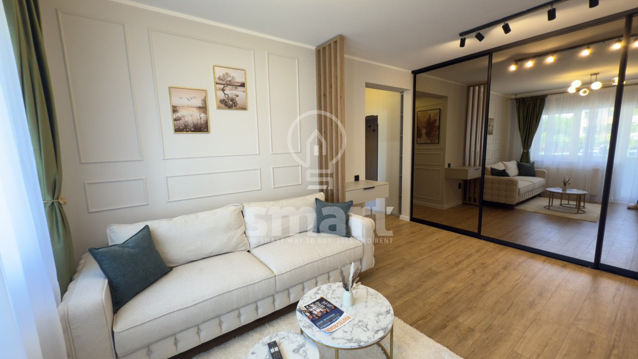 Apartament 2 camere, ultrafinisat, zona Terra, Floresti,  Comision 0%