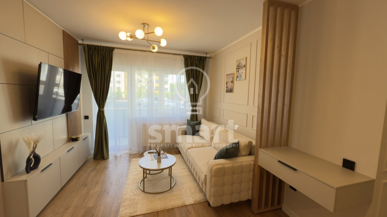 Apartament 2 camere, ultrafinisat, zona Terra, Floresti,  Comision 0%
