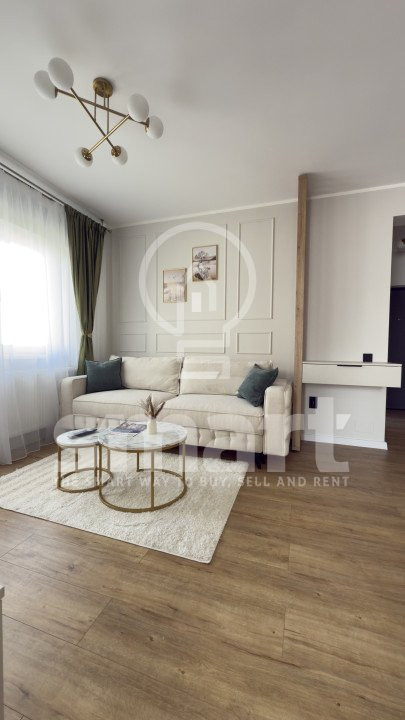 Apartament 2 camere, ultrafinisat, zona Terra, Floresti,  Comision 0%