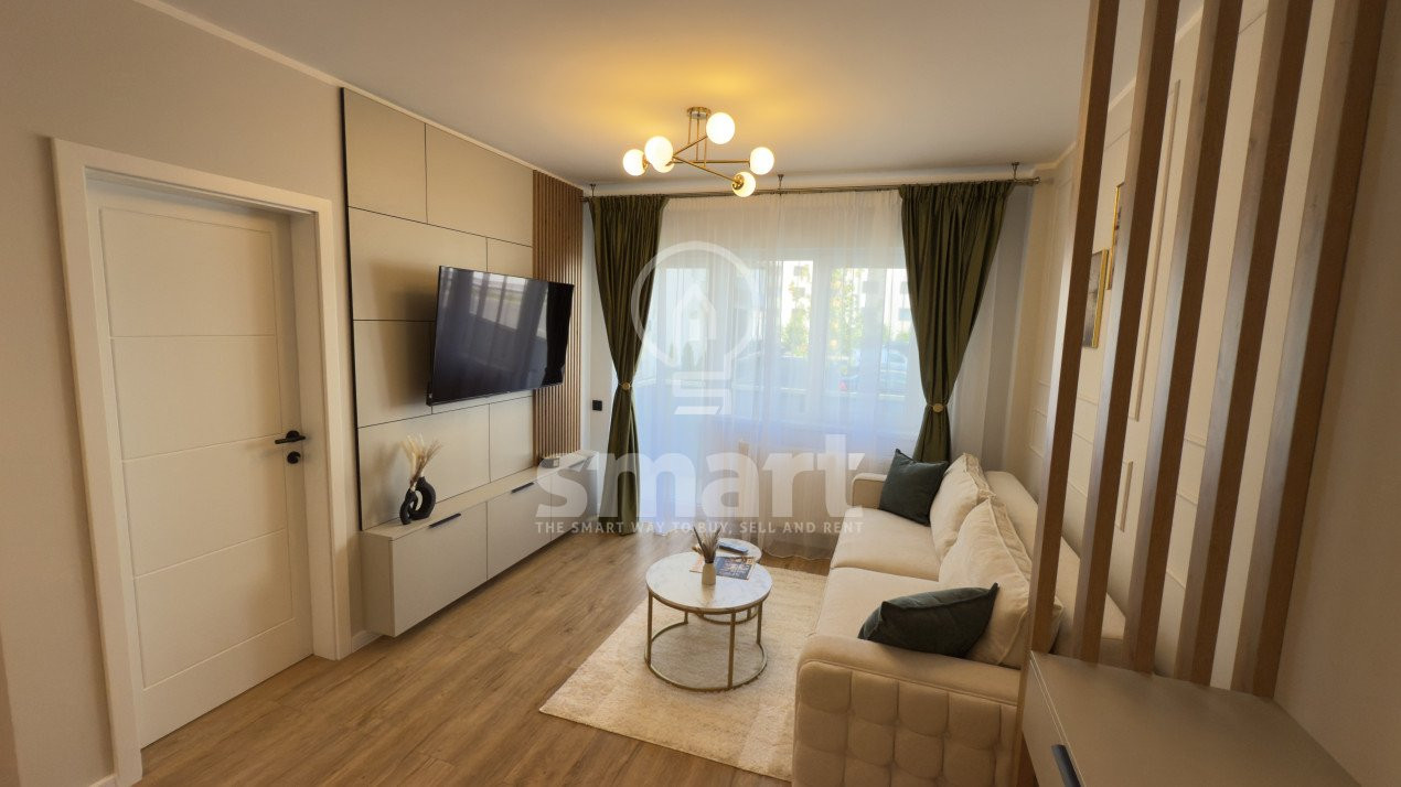 Apartament 2 camere, ultrafinisat, zona Terra, Floresti,  Comision 0%