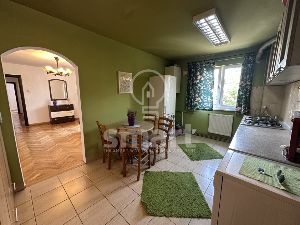 Apartament 3 camere de închiriat – 78 mp – Mănăștur, zonă verde și liniștită