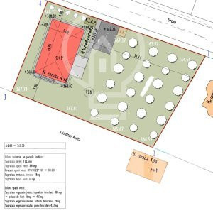 Teren cu autorizatie casa individuala Borhanci - Soporului