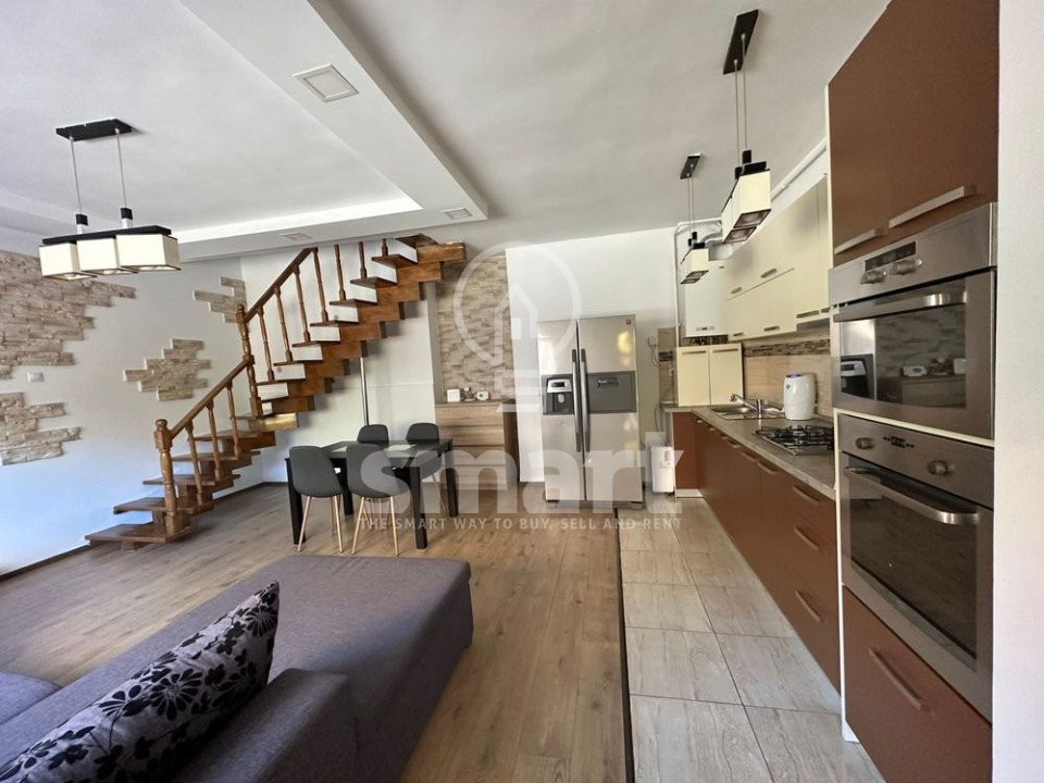 Apartament de 60 mp la casă, zona Semicentrală – 2 dormitoare, complet mobilat, 