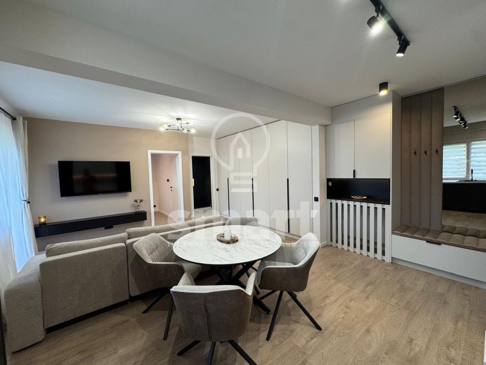 Apartament 2 camere, ultrafinisat, zona Terra, Floresti