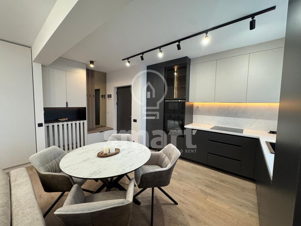 Apartament 2 camere, ultrafinisat, zona Terra, Floresti