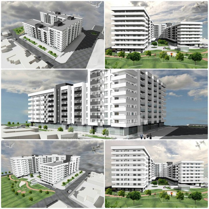 Spatiu Birou 2 camere NOU 57 mp Terasa 33mp Marasti 