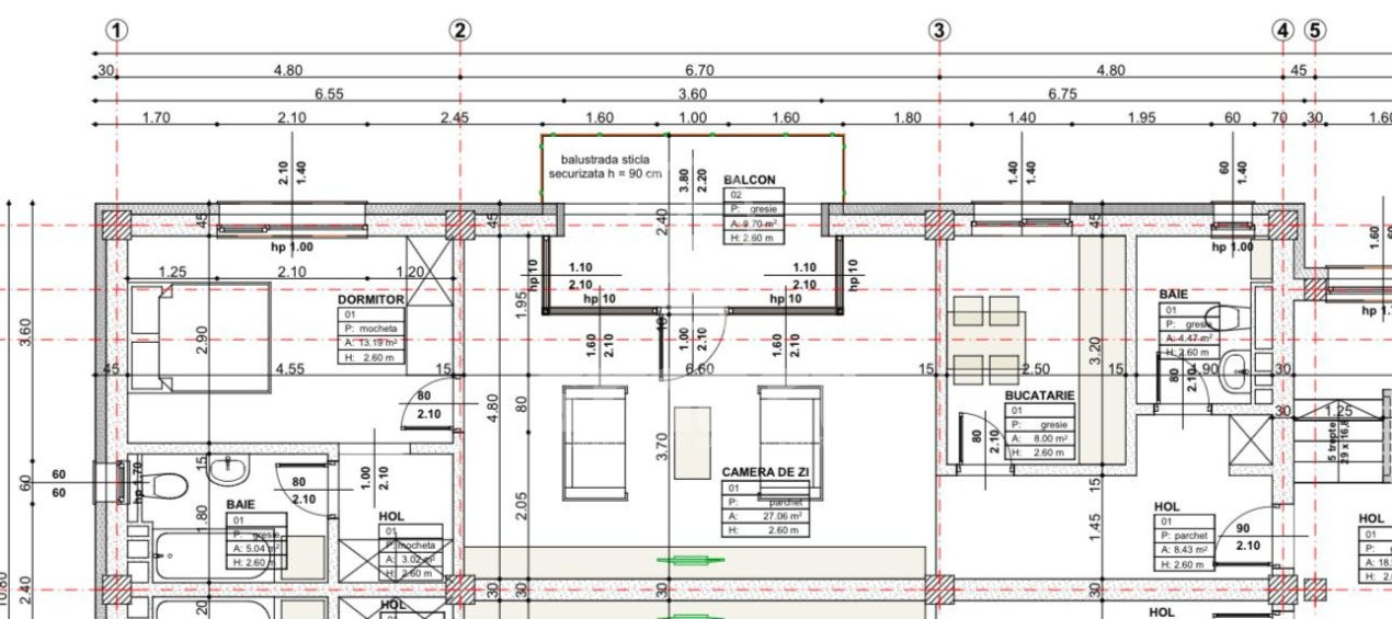 Apartament 3 camere LUX 70mp BLOC NOU Borhanci