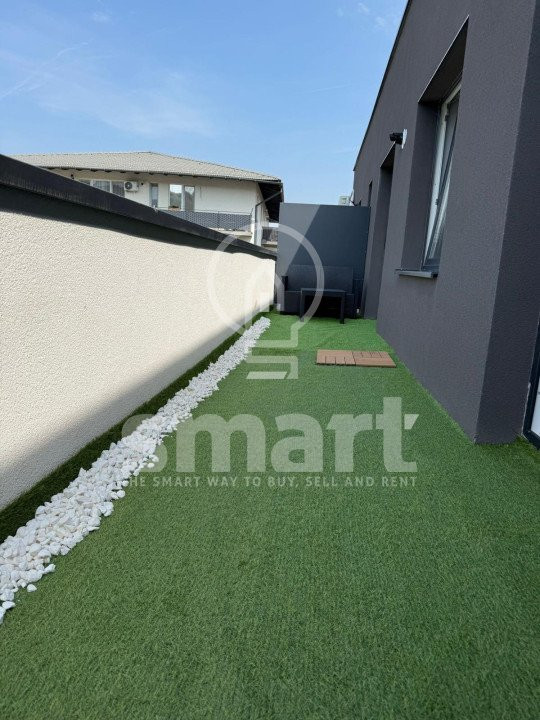 Apartament 3 camere ,terasa 14 mp. zona Terra + parcare 