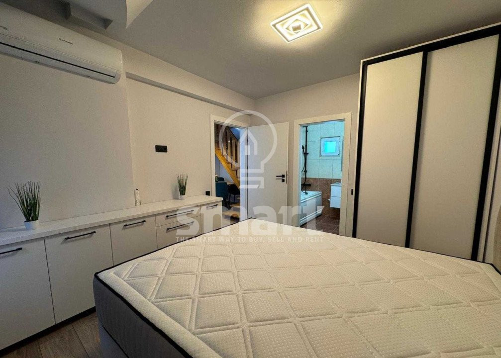 Apartament ultrafinisat, 90 mp, 2 nivele, Centru Piata Mihai Viteazu 